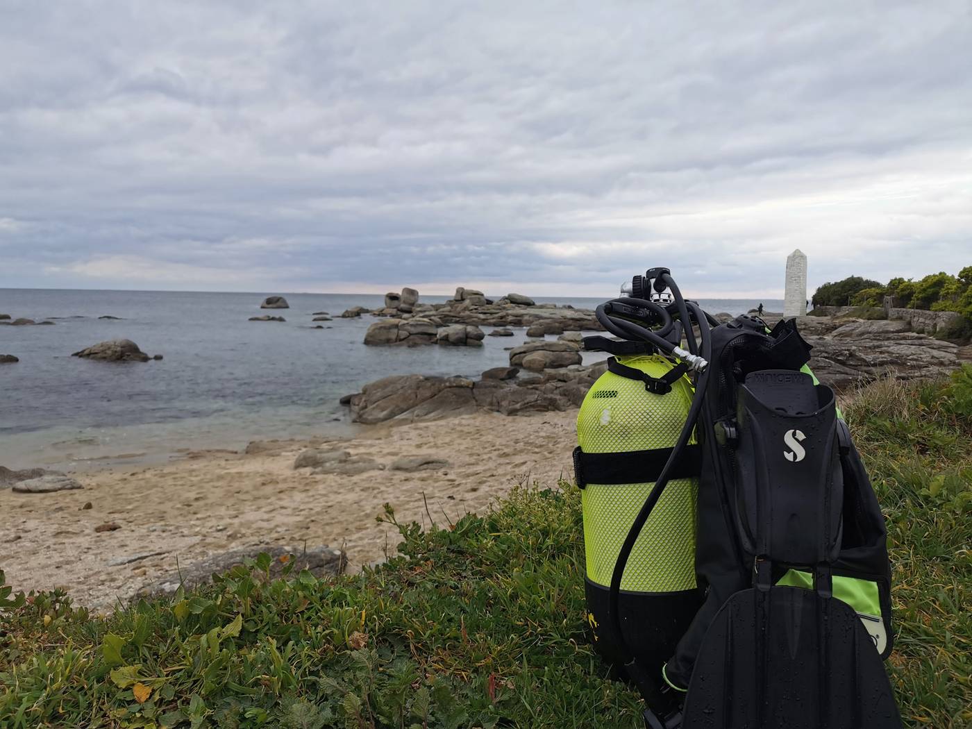 Plongée pointe de la Jument