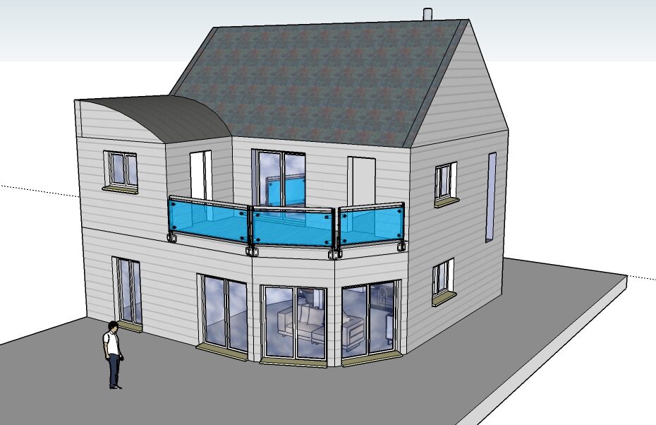 Projet 3D maison face