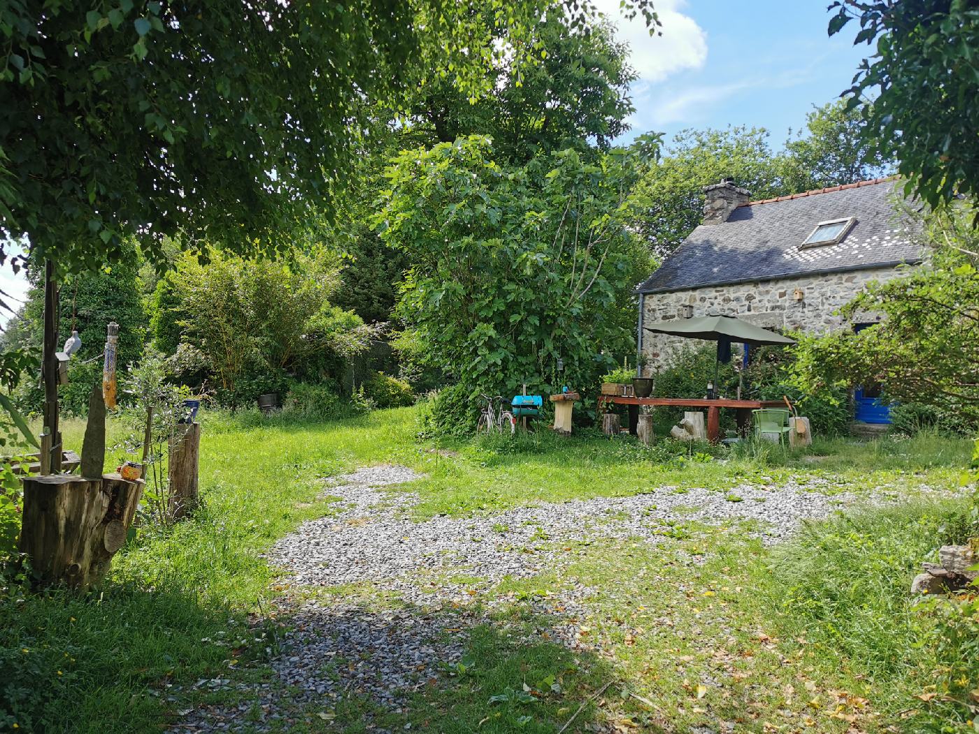 Des maison avec des jardins petites 