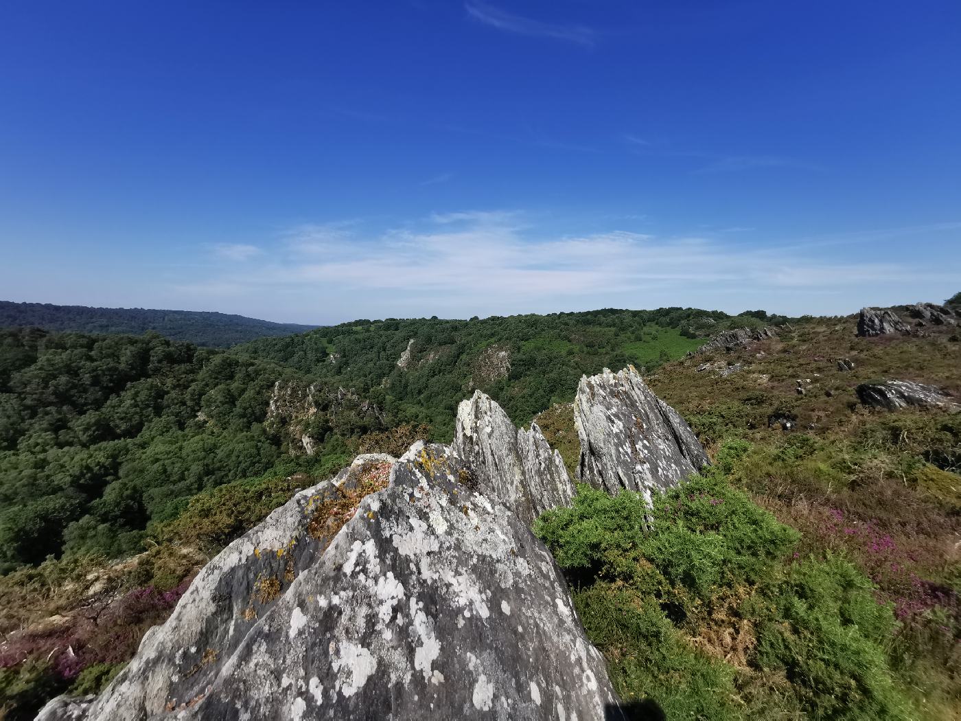 Les crête rocheuses de Coat Liscuit