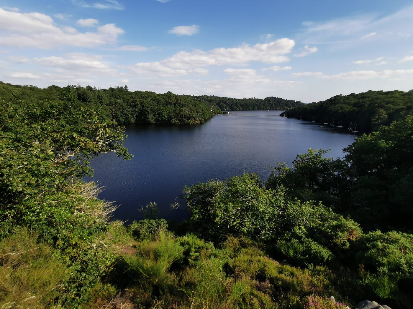 Vue sur le lac