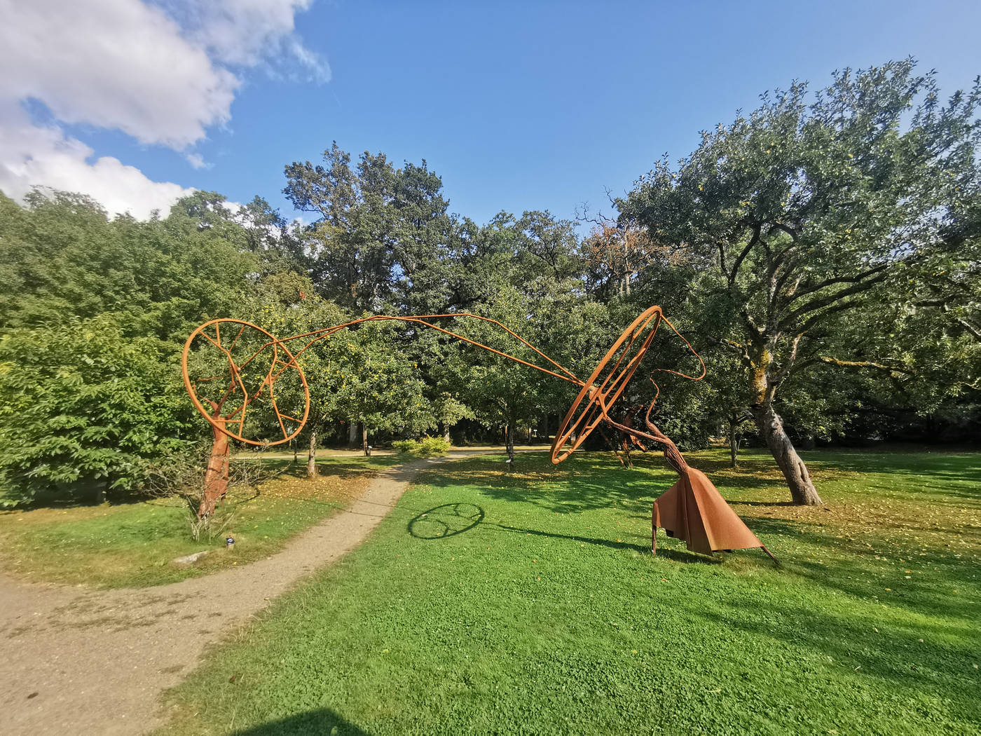 Sculpture métallique