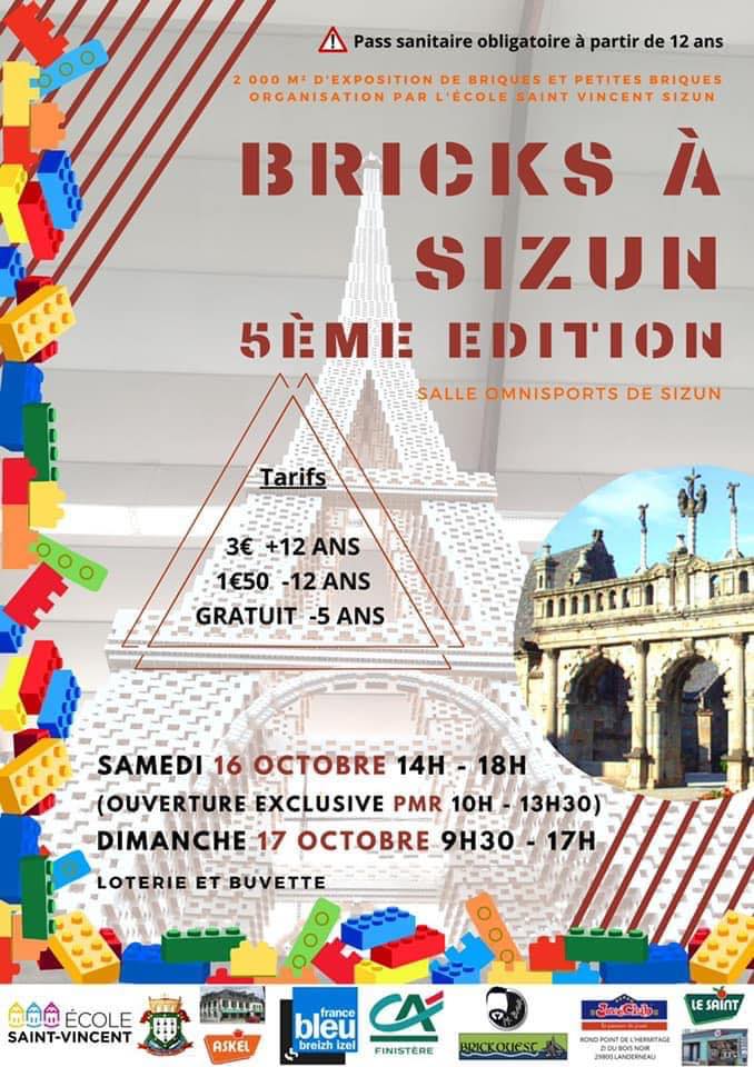 l'affiche Bricks à Sizun 2021