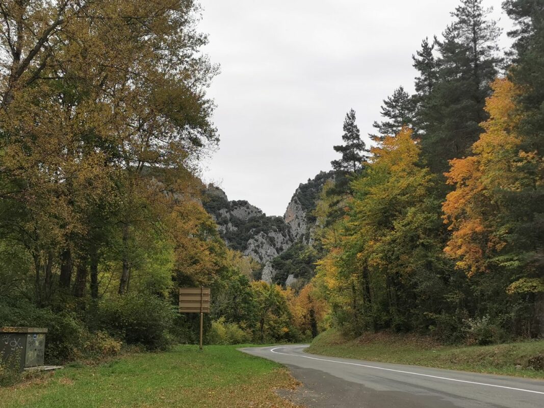 Vu sur les gorges du pont de Baïra