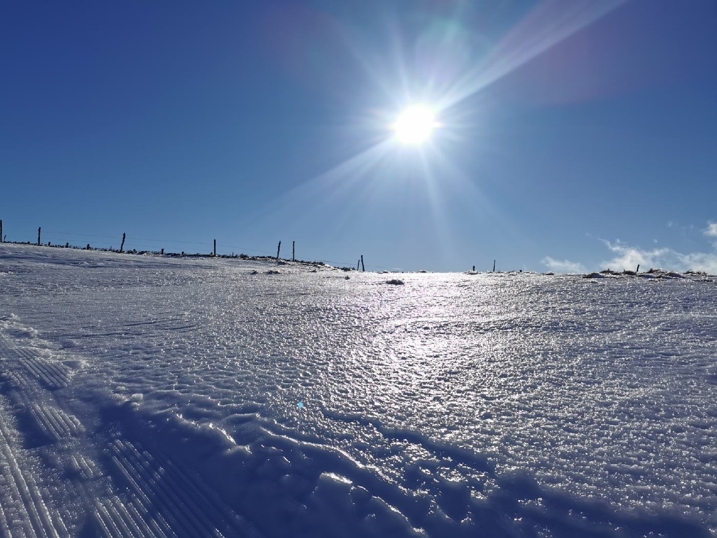 Grand Soleil sur le plateau