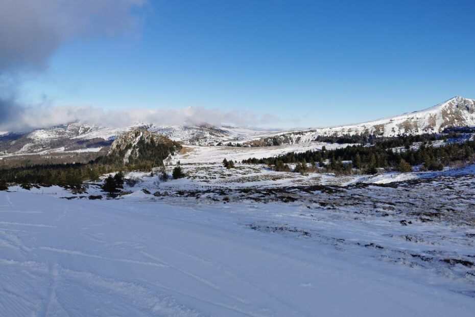 Vu sur les crêtes depuis la Plaine Brulée