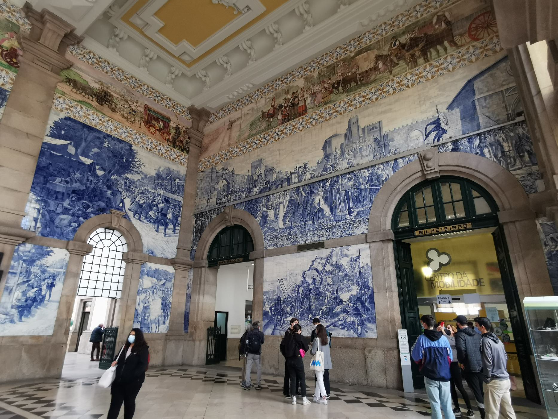 Azulejos de la gare