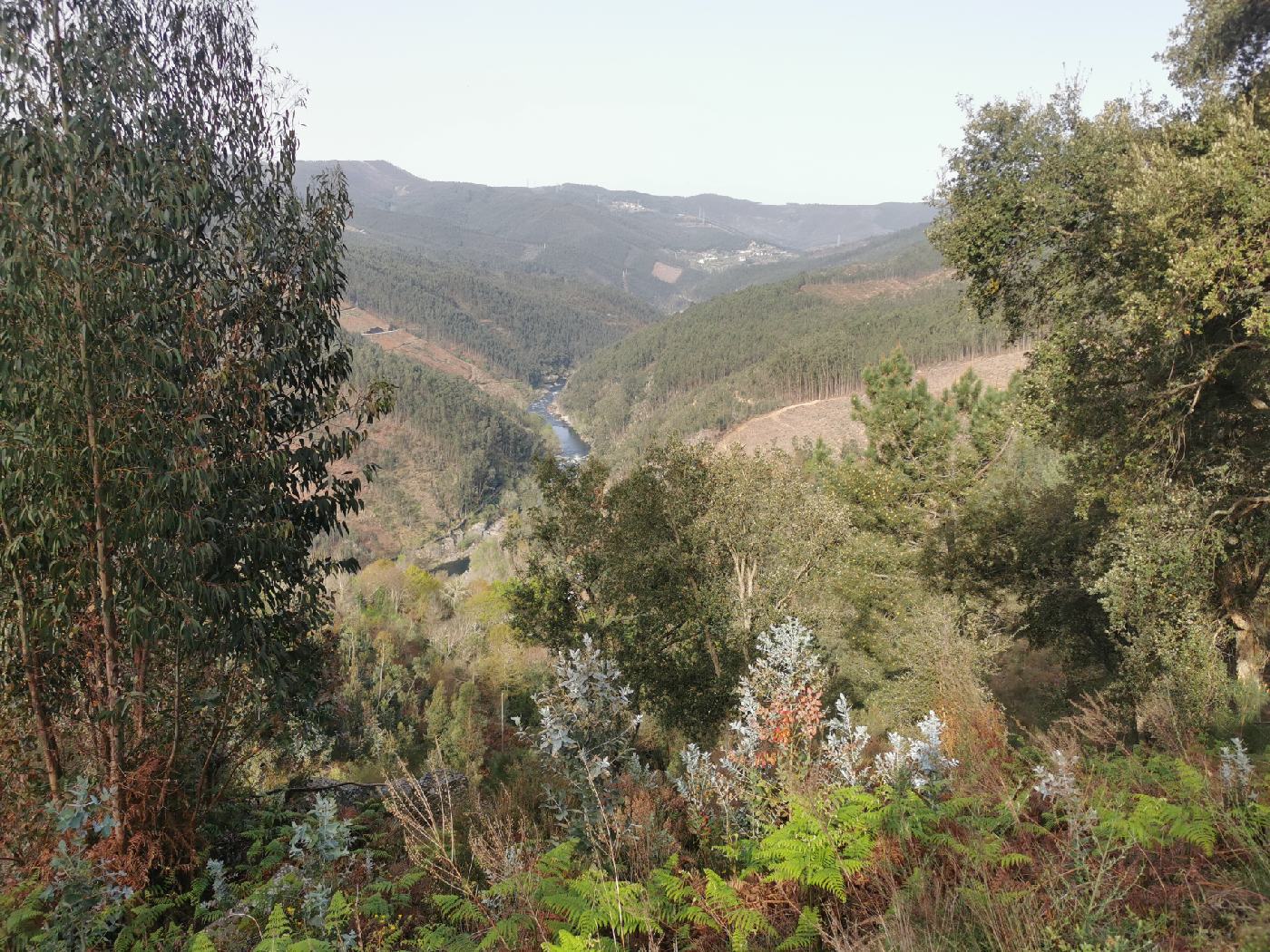 Vallée du Rio Paiva vu de la route