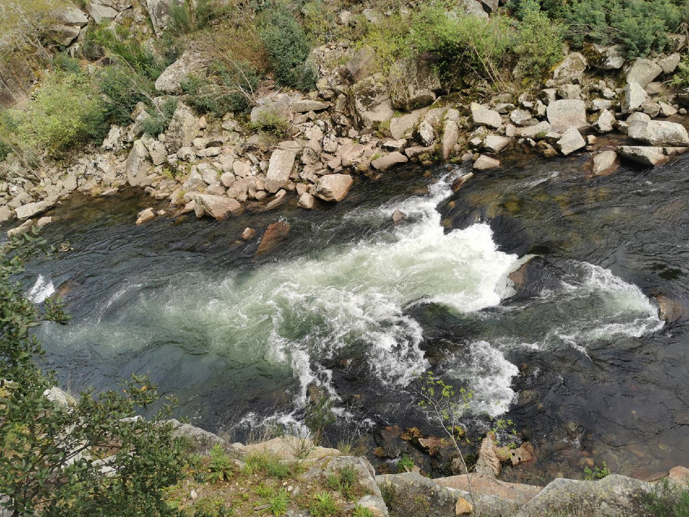 Le torrent, qui serais pas mal pour de la nage avec palme !