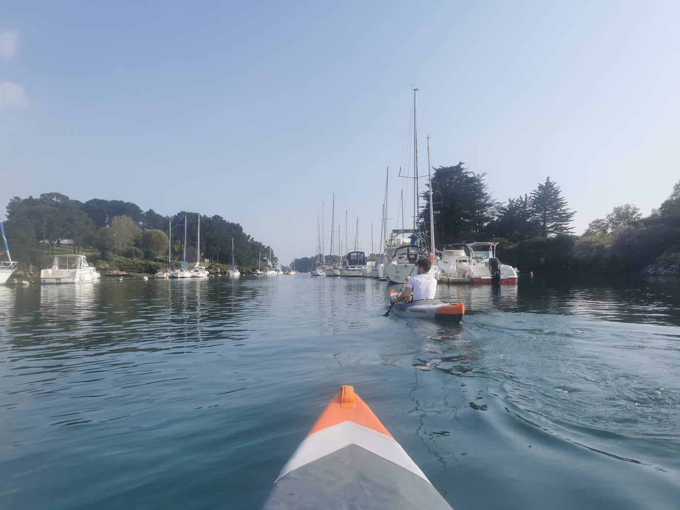 Le petit port de Kerdruc et Rosbras