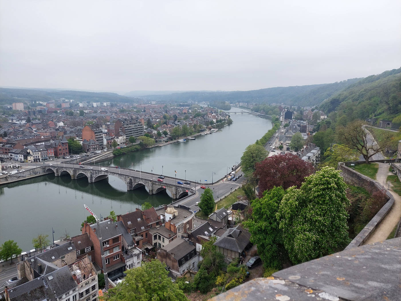 Namur vu de la Citadelle