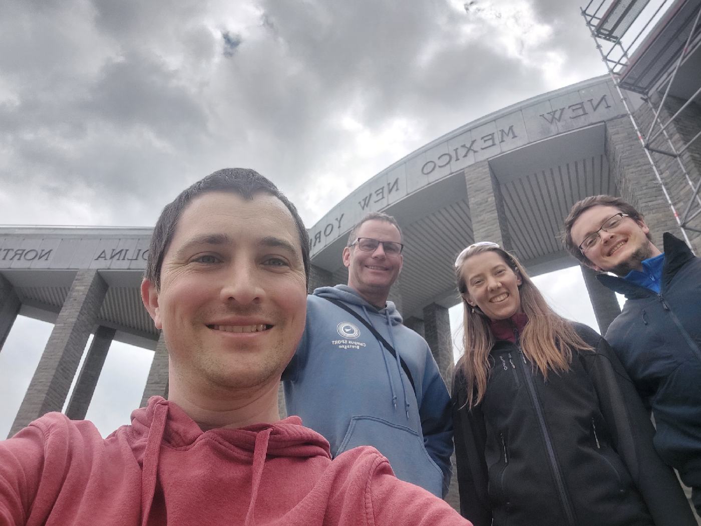 Au mémorial de la guerre à Bastogne