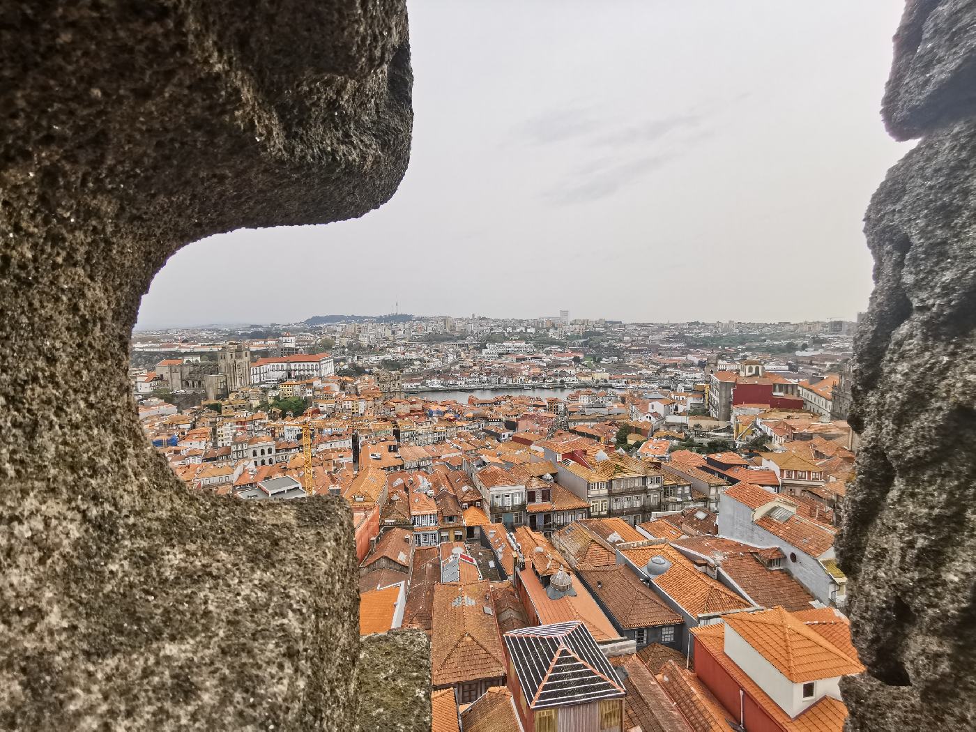 Porto vu de la tour Clérigos