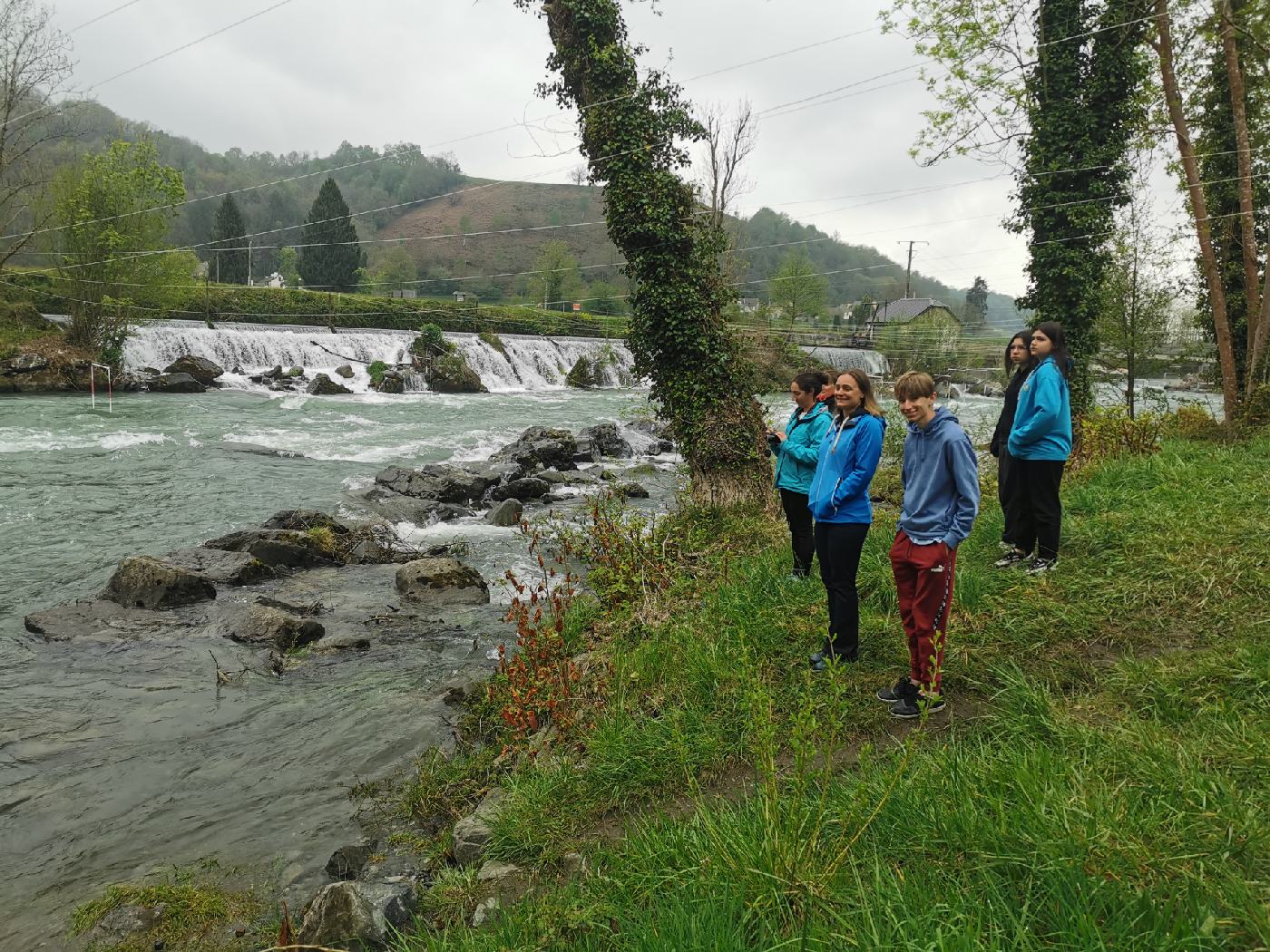 Après l'arrivée,  on regardes les derniers 