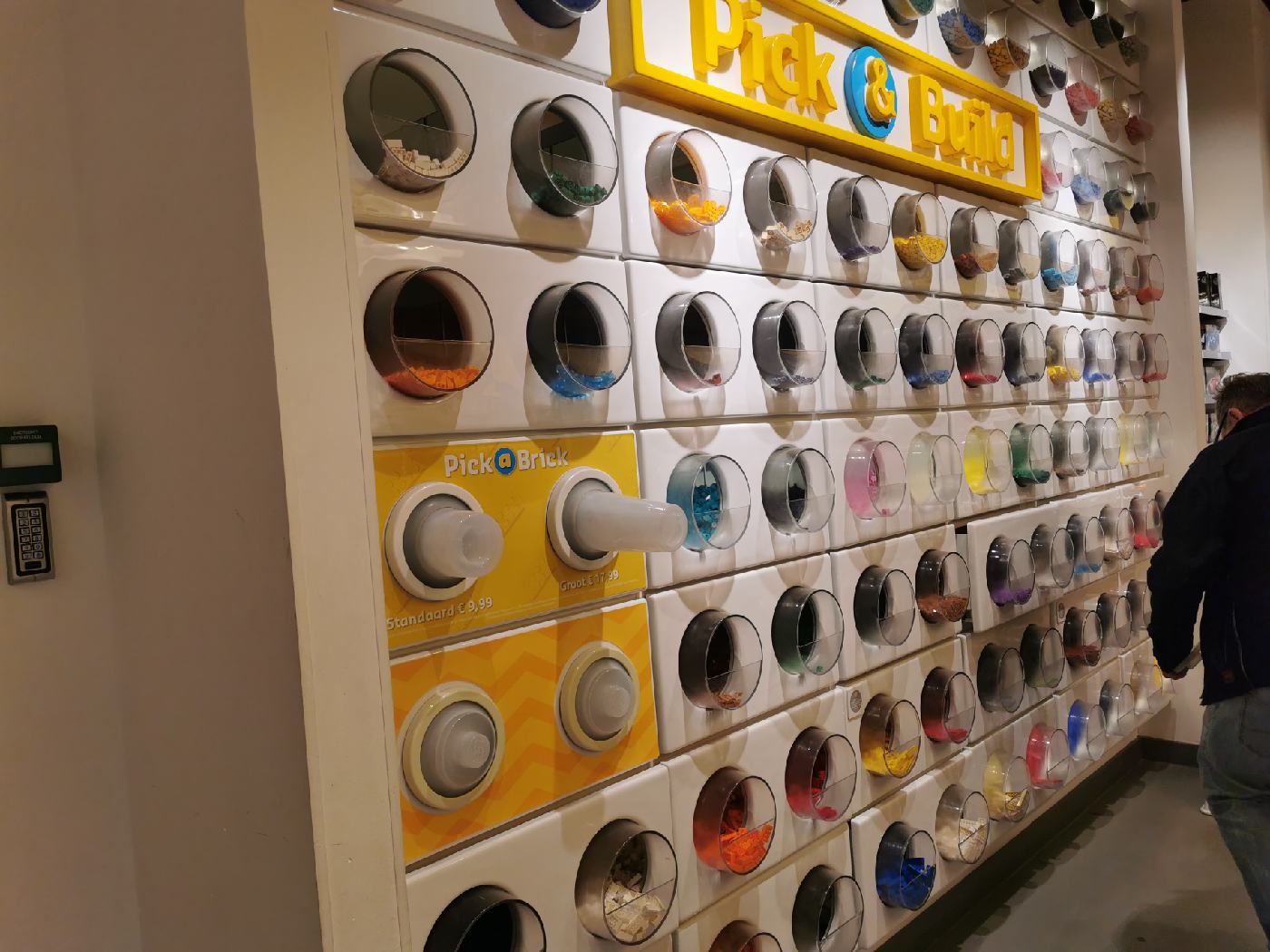 Le mur de Brique Lego !