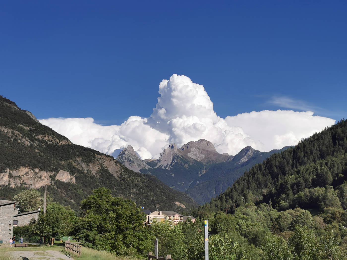 Sacré nuage sur le retour