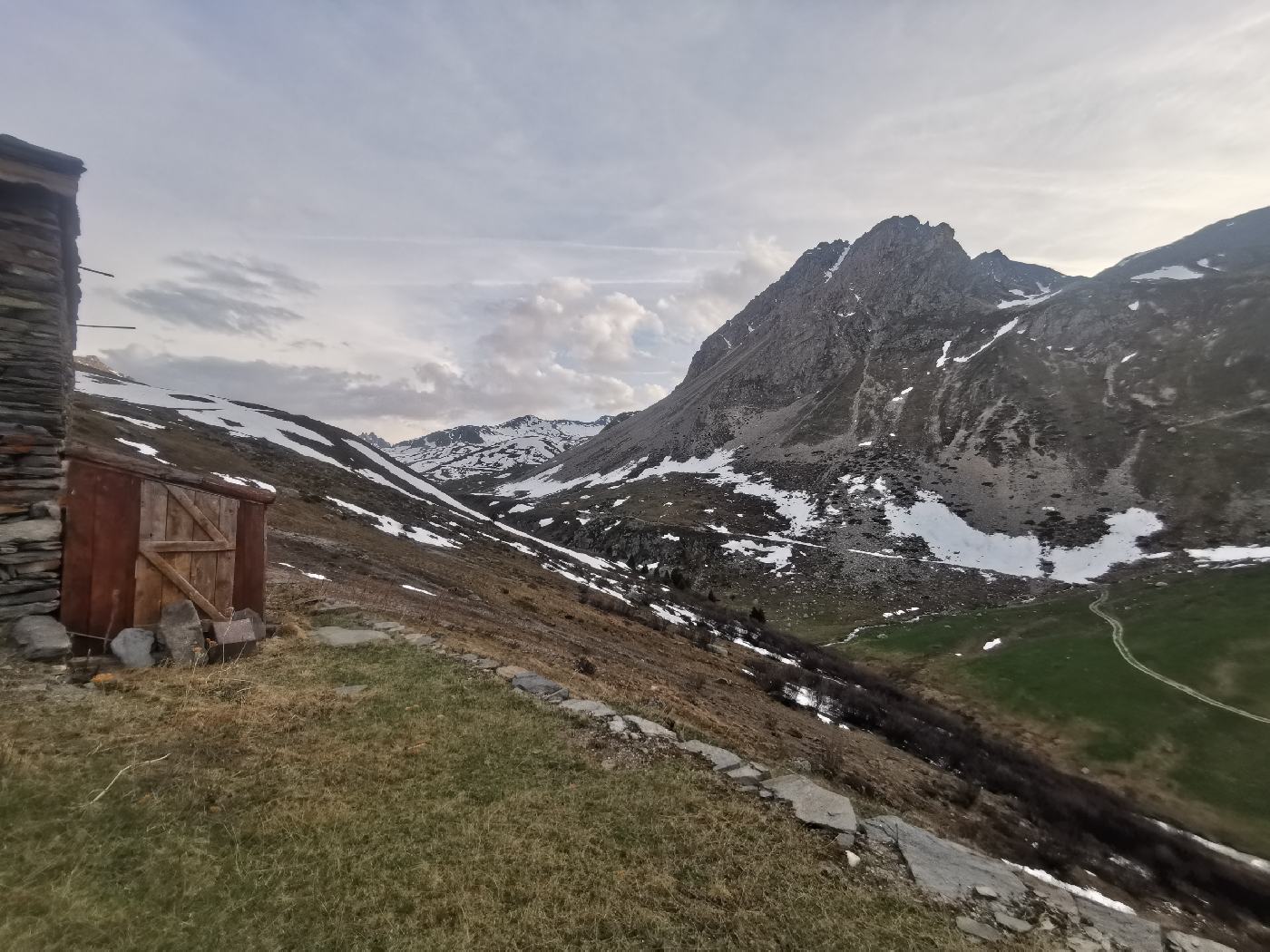 Vue du bivouac