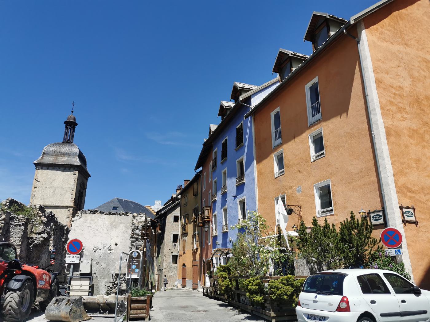 Façade d'une restaurant où je me suis arrêter manger