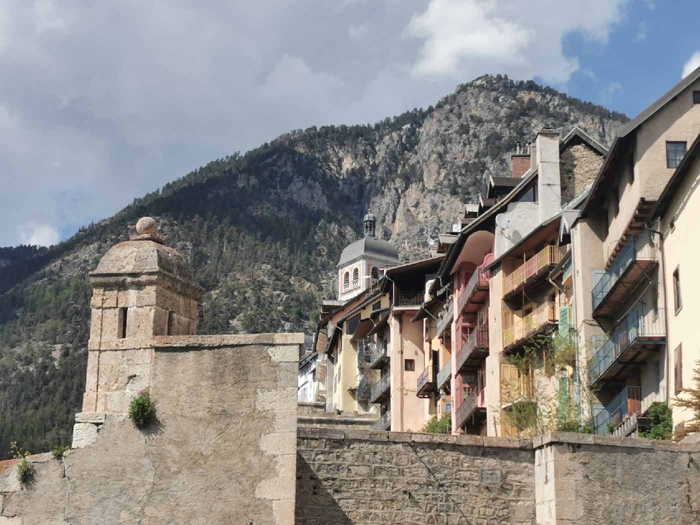 Les ruelles au dessus du restaurant