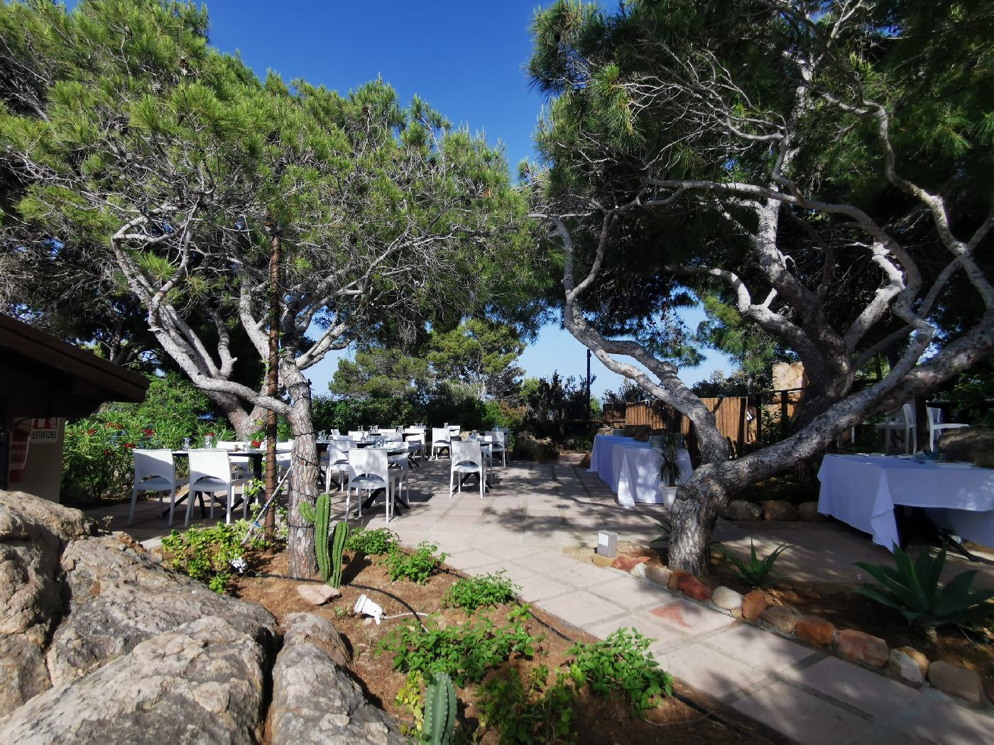 Un restaurant à ciel ouvert