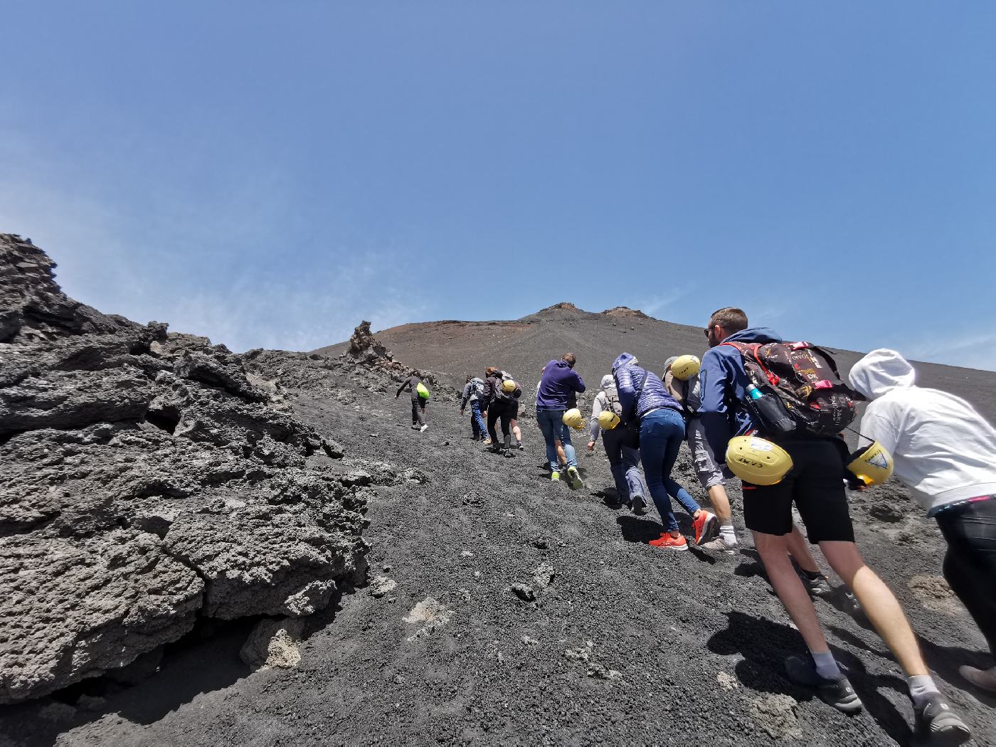On monte toujours plus haut