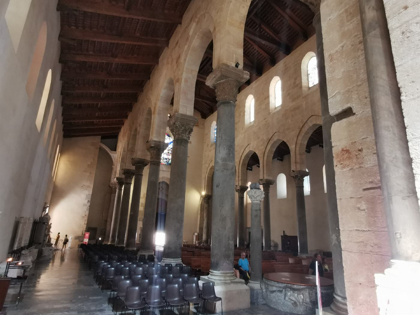 L'intérieur de la cathédrale