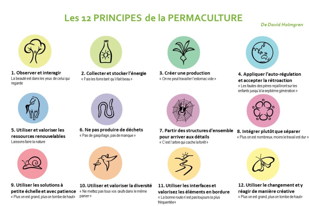 12 principes Permacole