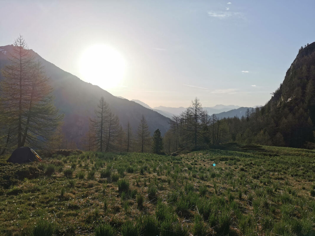 Lever de soleil sans  nuages