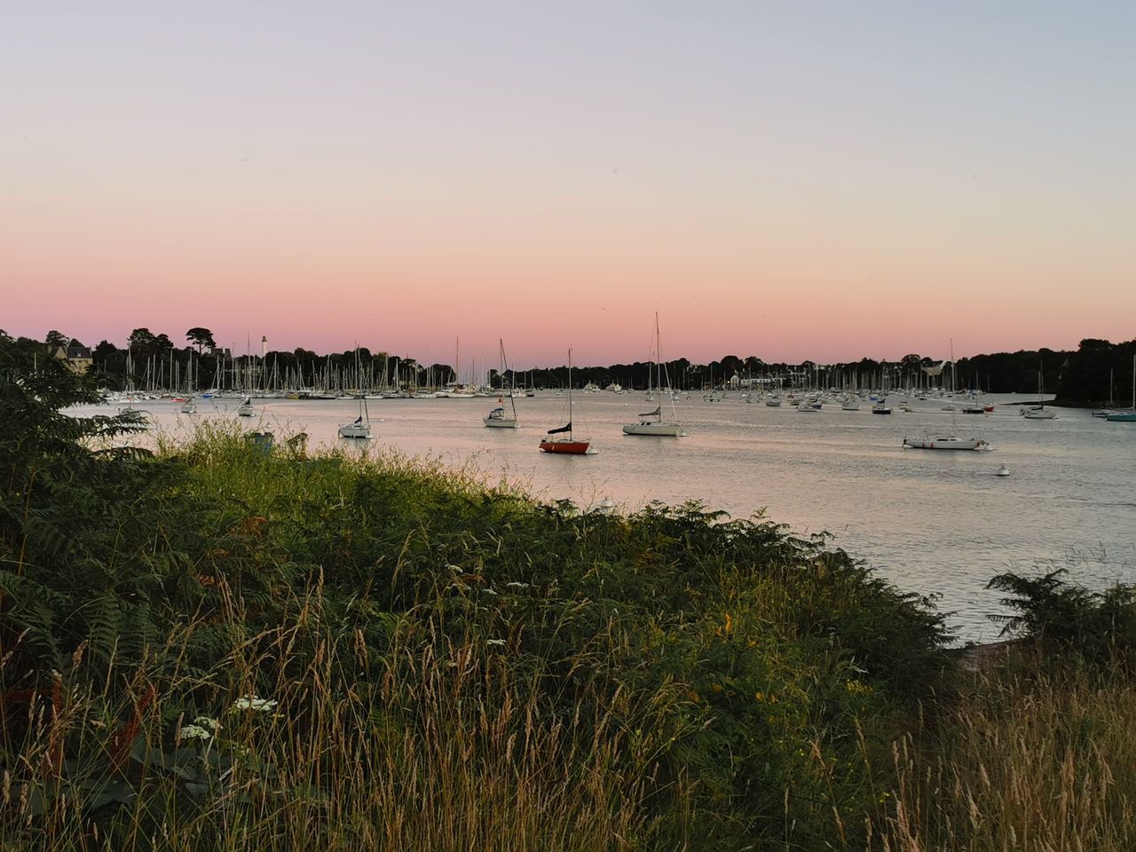 Coucher de soleil sur Bénodet