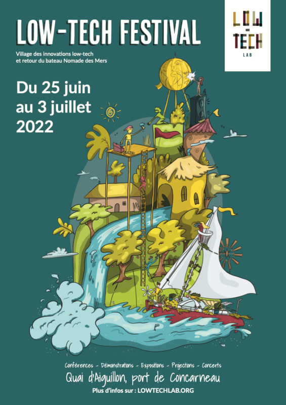 affiche festival low-tech 2022