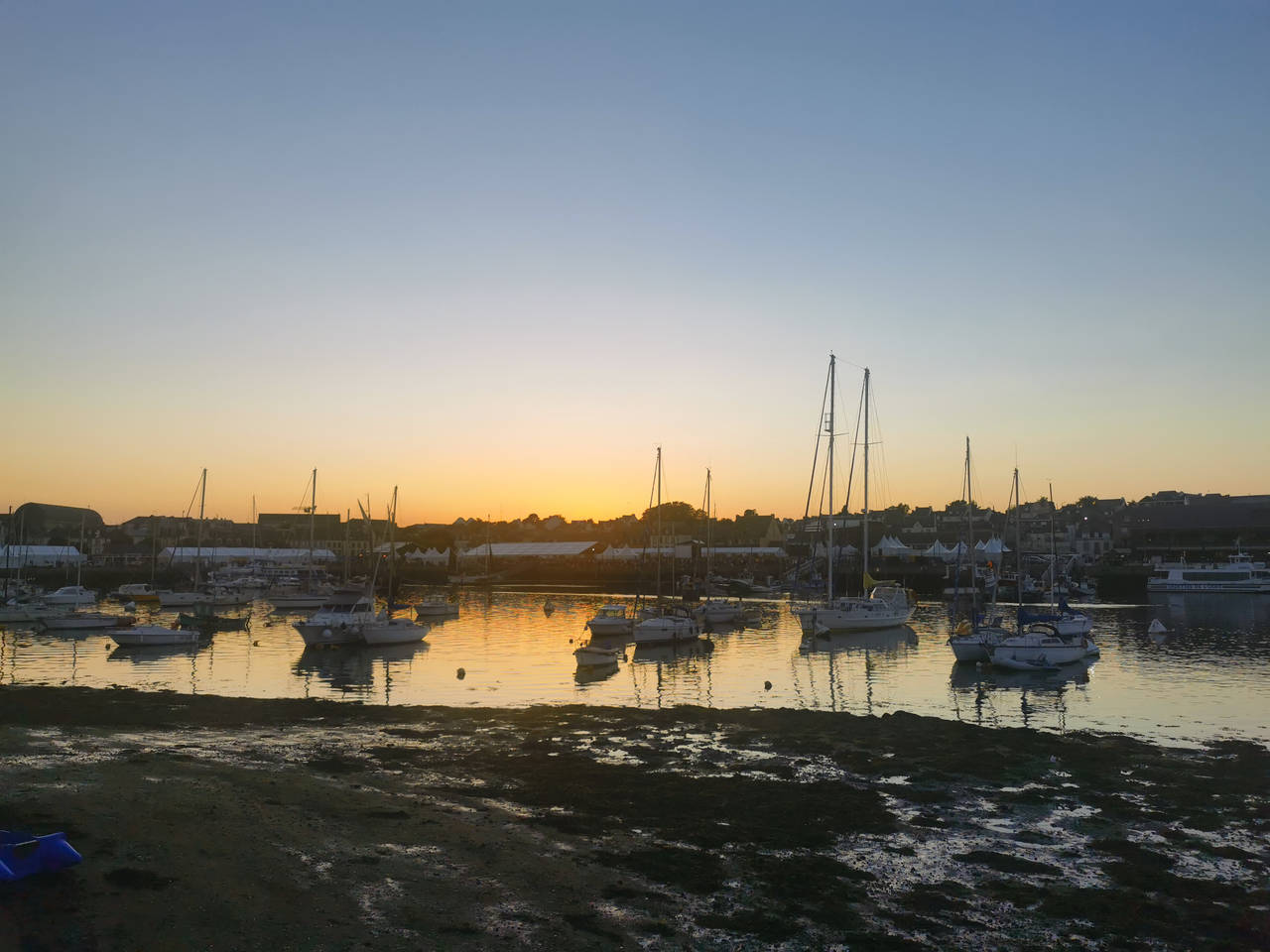 L’arrière port de Concarneau