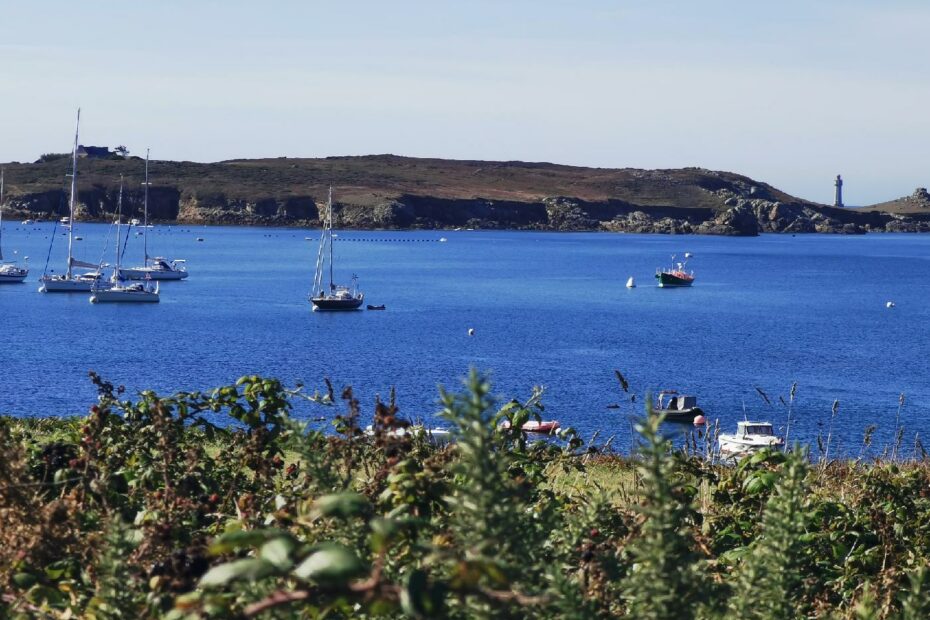 Voiliers au mouillage