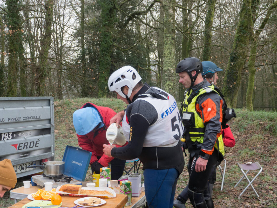 Stand de ravitaillement chaud