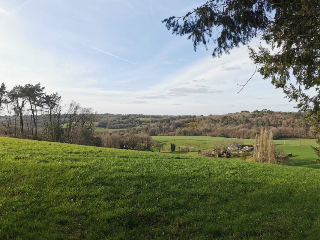 La Bretagne, c'est vallonnée