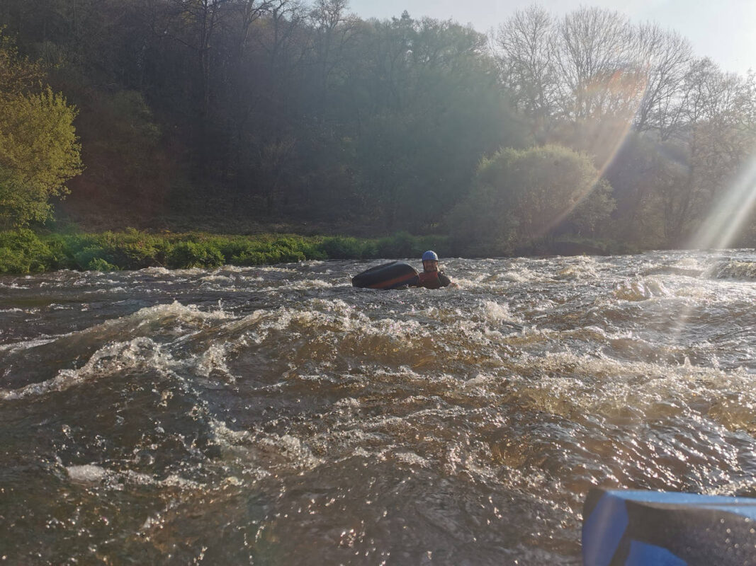 Déjà dans l'eau