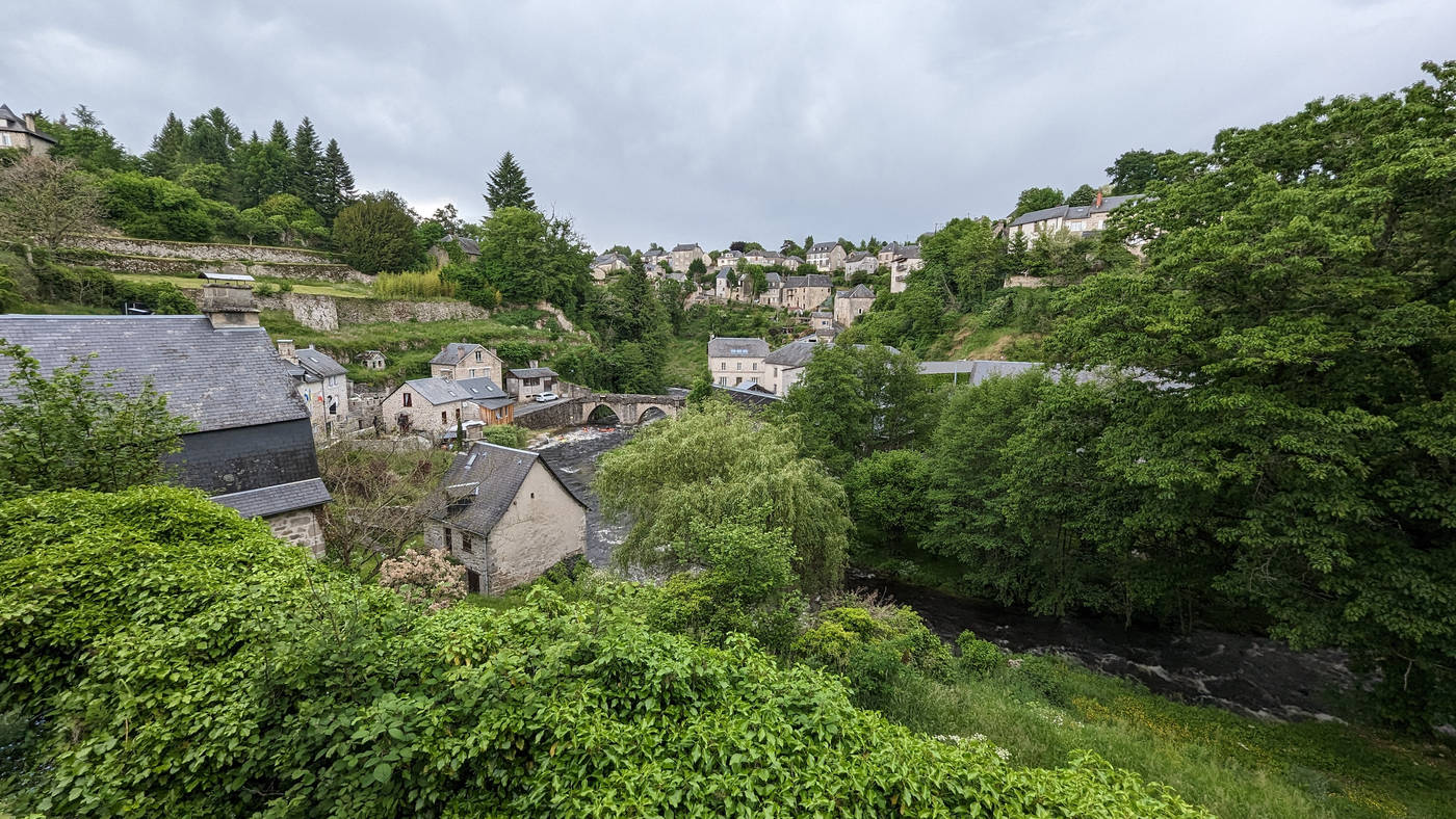 Vus sur le bas de Treignac