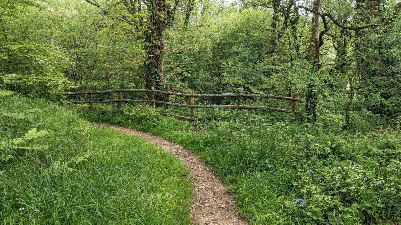 Virage à sec au dessus d'un vide... de 2m tout au plus !