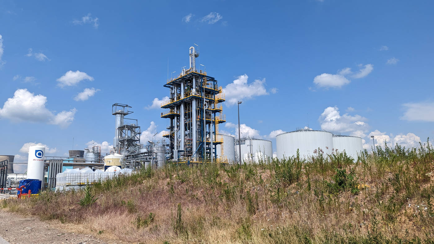 Une des usine chimique