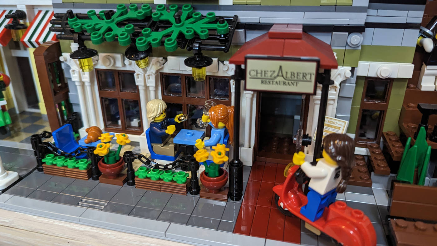 Le restaurant Lego