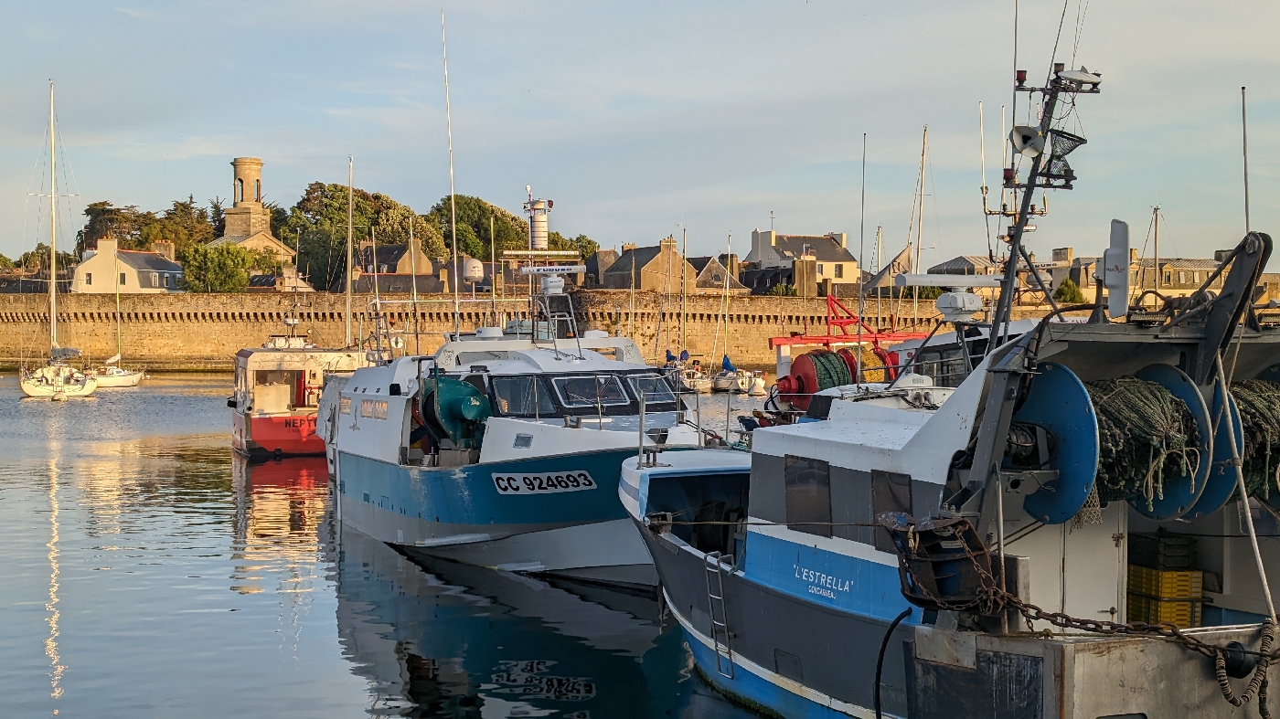 Bateau de pêche à Concarneau