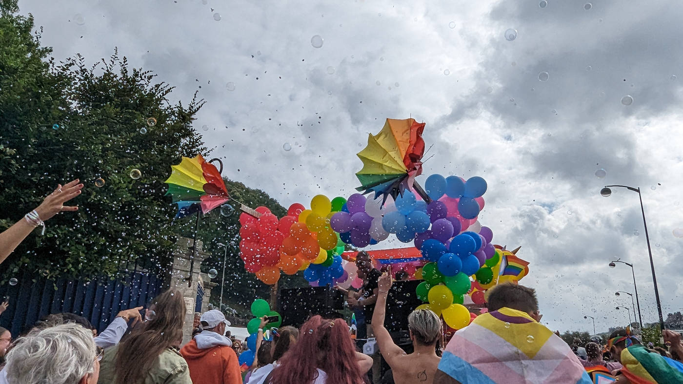 Confettis et Bulle de savons