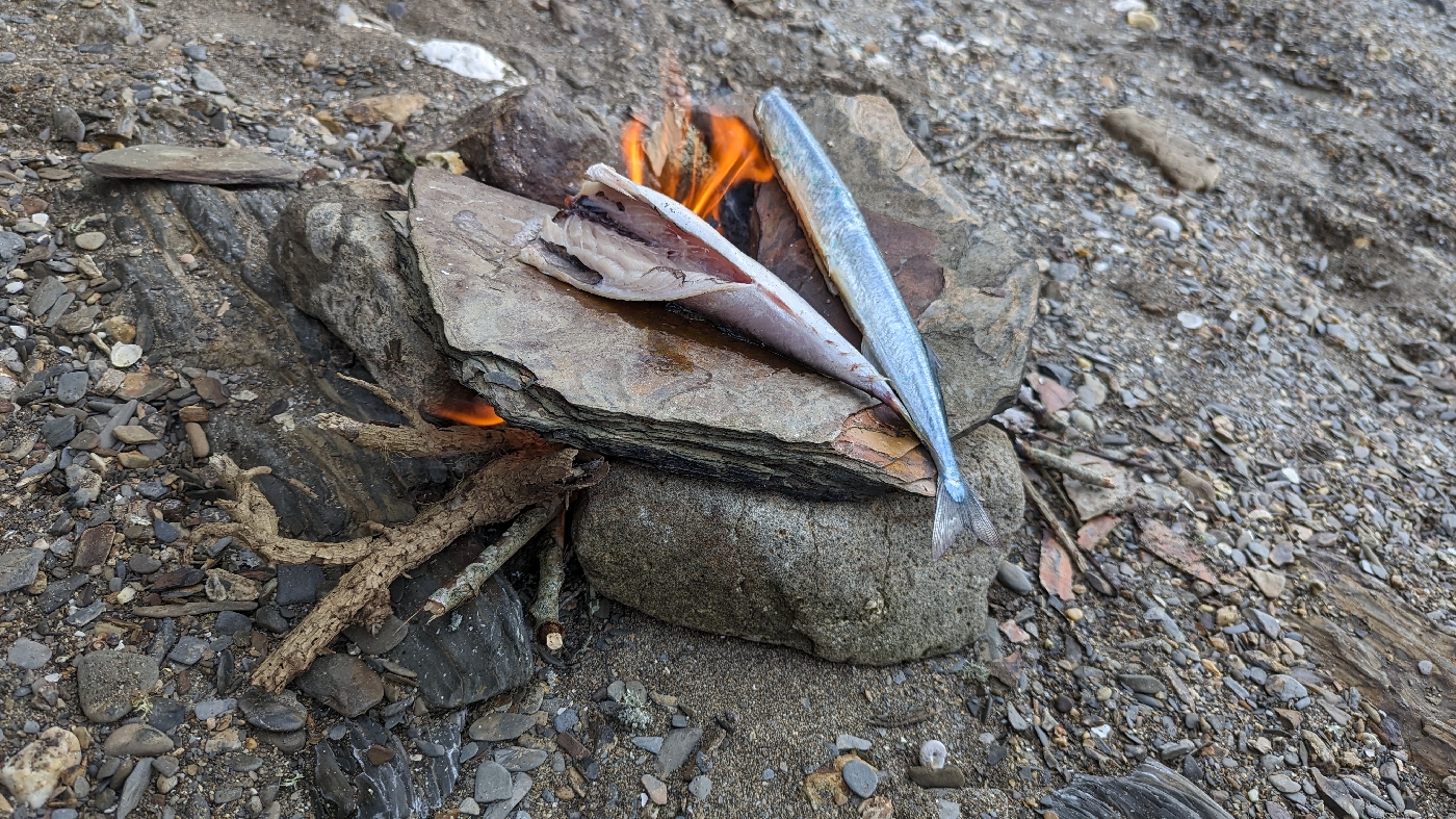 Le barbecue improvisé