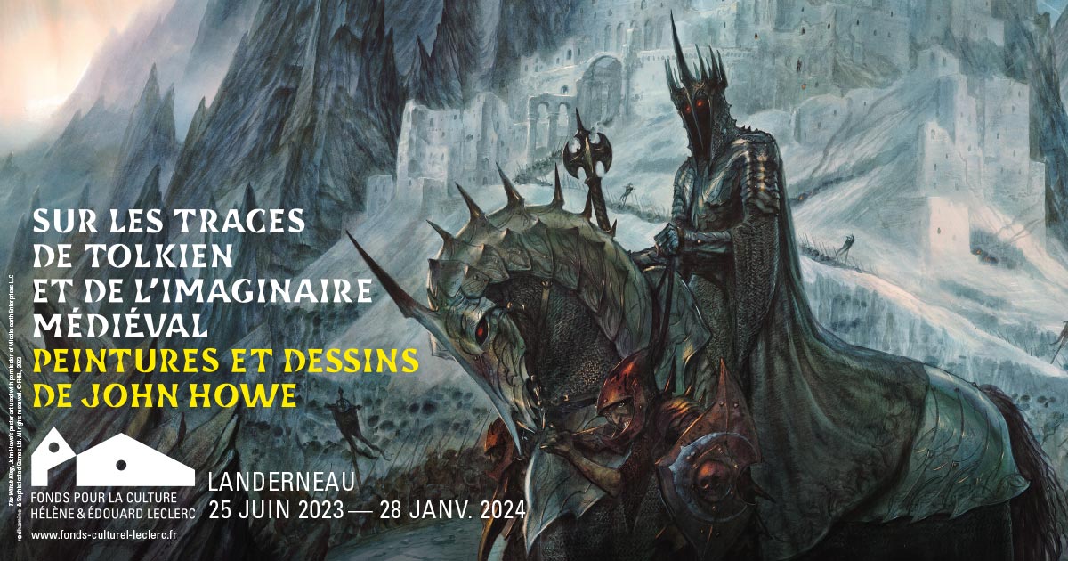 Affiche exposition John Howe 2023