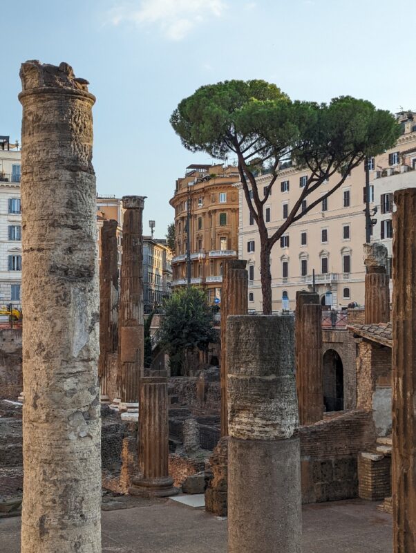 Les ruines 'di Largo argentina'