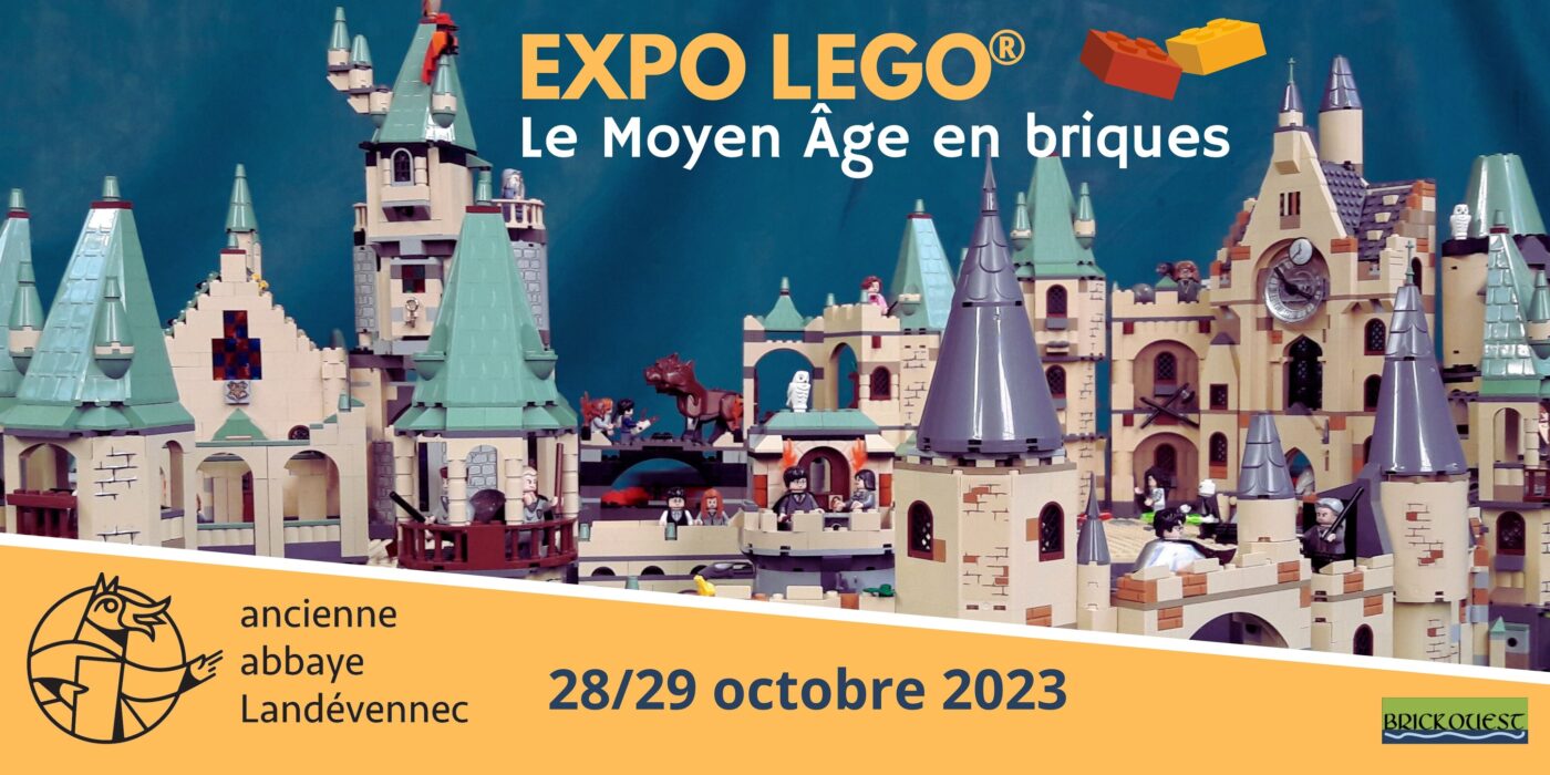 Bannière Landévennec Expo Lego 2023