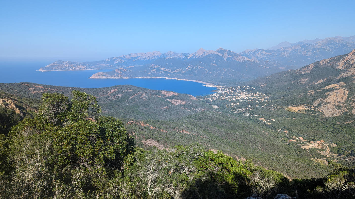 La baie de Galéria