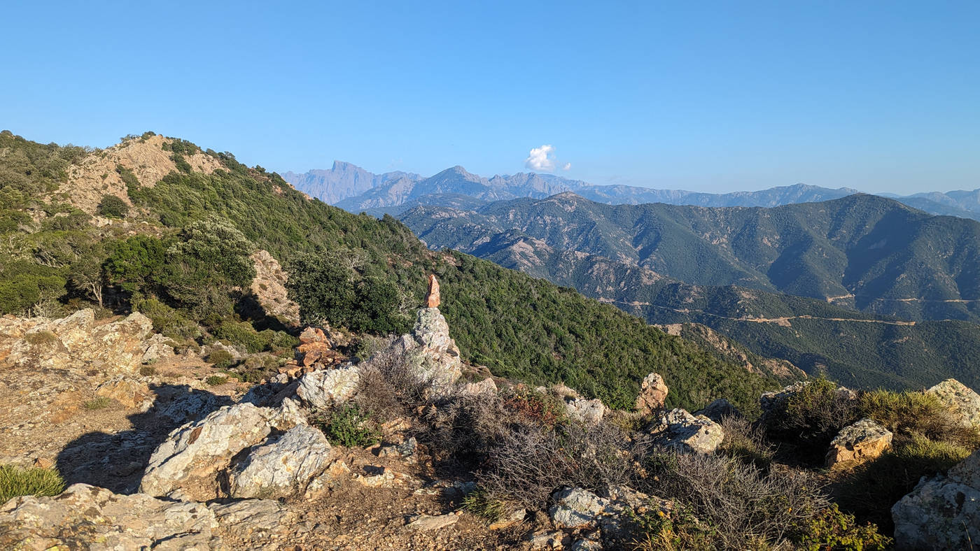 Le relief des montagne de l’intérieur