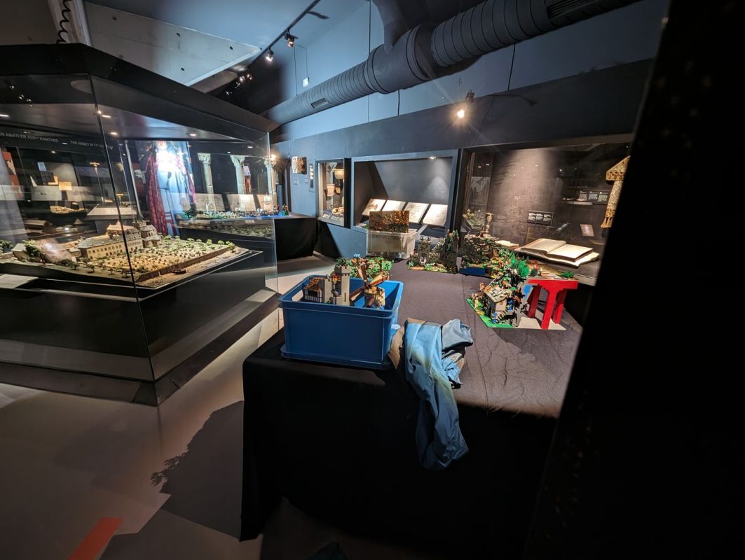 Mon emplacement dans le cœur du musée