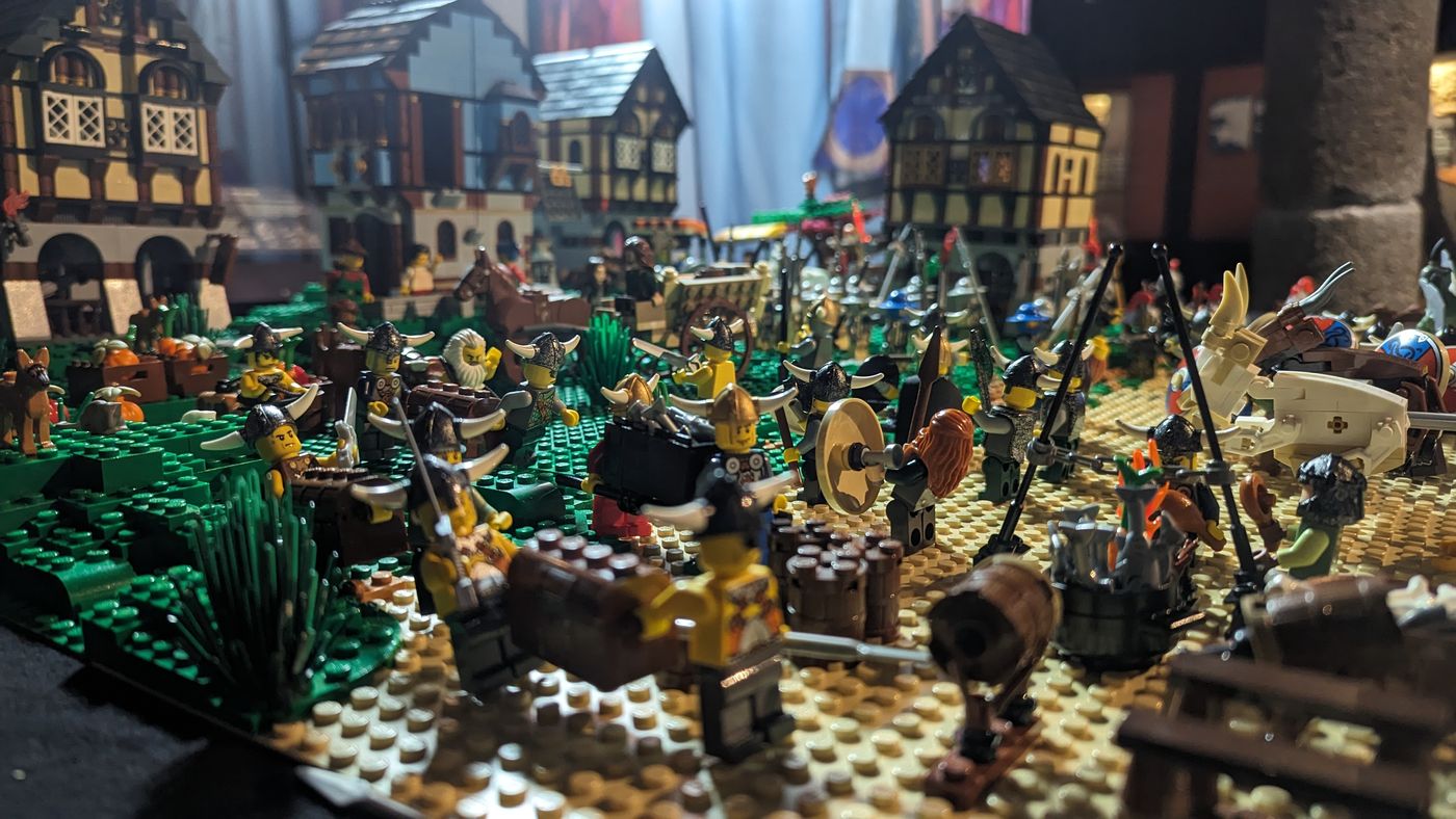 Le pillage viking par Bruno