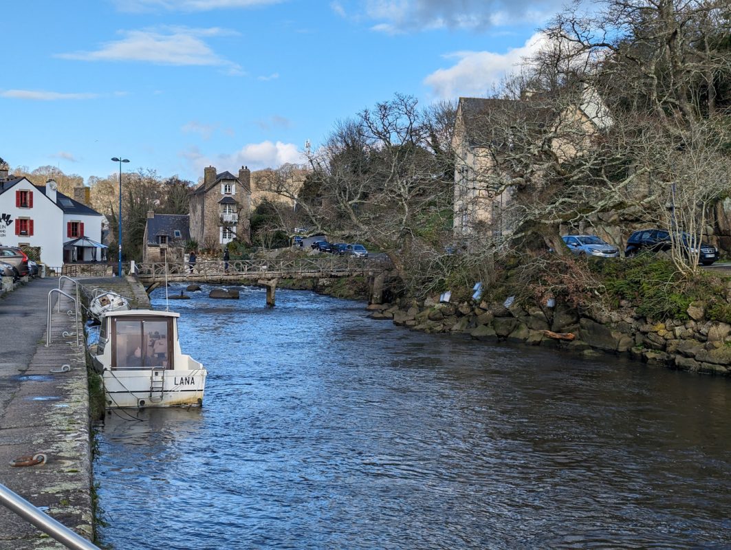 Passage de l'Aven rivière à l'Aven maritime